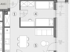 Stan Prodaja stanova u novom modernom projektu, Pula, A10, Pula, شقة