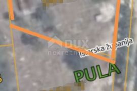 ISTRA, PULA - Građevinsko zemljište 655 m2!, Pula, Terra