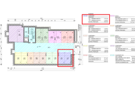 OPATIJA, CENTAR- stan novogradnja 65,02m2 s panoramskim pogledom na more + okoliš 91,54m2 - APARTMAN 1, Opatija, Wohnung