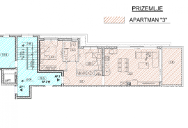 OPATIJA, CENTAR- stan novogradnja 77,09m2 s panoramskim pogledom na more - APARTMAN 3, Opatija, شقة