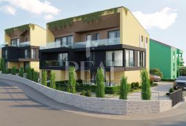 Novogradnja Krk, dvoetažni stan 106 m2,3S+DB,balkon, Krk, شقة