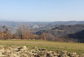 ISTRA, MOTOVUN, KAŠĆERGA - Građevinsko zemljište s građevinskom dozvolom, panoramski pogled!, Pazin - Okolica, Земля