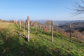 ISTRA, MOTOVUN, KAŠĆERGA - Građevinsko zemljište s građevinskom dozvolom, panoramski pogled!, Pazin - Okolica, Zemljište