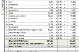 ZADAR, SUKOŠAN - Dvoetažni penthouse s pogledom na more, bazenom i sunčalištem - S3, Sukošan, Appartement