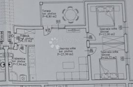 ZATON NOVOGRADNJA  2S + DB + VRT + 2 PARKING R1, Nin, Wohnung