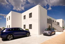 ZATON NOVOGRADNJA  2S + DB + VRT + 2 PARKING R1, Nin, Apartamento