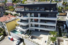 OPATIJA, CENTAR – luksuzan objekt od 155m2 s privatnim bazenom, wellness, concierge, recepcija, garaža, Opatija, Διαμέρισμα