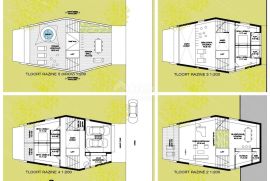 GORSKI KOTAR, FUŽINE - jedinstven projekt u srcu Gorskog kotara, građevinsko zemljište 2140 m2 sa projektom za vilu, prilika za investiciju!, Fužine, Land