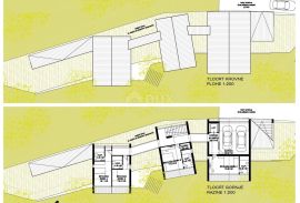 GORSKI KOTAR, FUŽINE - jedinstven projekt u srcu Gorskog kotara, građevinsko zemljište 1197 m2 sa projektom za vilu, prilika za investiciju!, Fužine, Land