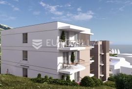 Tučepi, trosoban penthouse s prekrasnim pogledom na more, Tučepi, Appartment