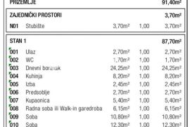 Samobor, Domaslovec, Novogradnja, četverosoban stan NKP 103 m2, Wohnung