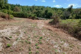 Labin okolica, građevinsko zemljište sa projektom, Labin, Terreno