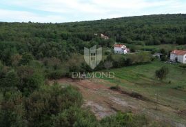 Labin okolica, građevinsko zemljište sa projektom, Labin, Land