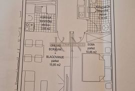 ZAGREB-TREŠNJEVKA -PREČKO-PREKRASAN DVOSOBAN STAN SA LOĐOM + GARAŽA, Trešnjevka - Jug, Apartamento