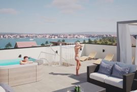 ZADAR, SUKOŠAN - Moderan penthouse u izgradnji 30 m od mora S6, Sukošan, Stan