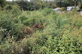 Krk, Gornja Hlapa gradilište sa pogledom na more, Dobrinj, Land