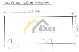 Buzin skladište 232m2, Novi Zagreb - Istok, Poslovni prostor