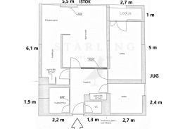 STAN, PRODAJA, ZAGREB, SREDNJACI, 66 m2, 3-soban, Trešnjevka - Jug, Apartamento