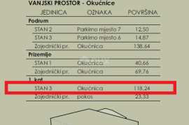 COSTABELLA, BIVIO, KANTRIDA - eksluzivan stan 43,44m2, 1.kat, 100m od mora, prekrasan pogled + okućnica 118m2 - STAN 3, Rijeka, Stan