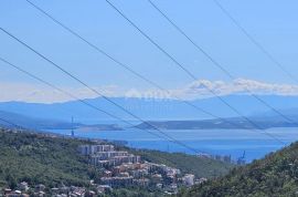 MARINIĆI, VIŠKOVO, STUPARI- građevinsko zemljište 650m2 s pogledom na more za obiteljsku kuću, Viškovo, Terrain