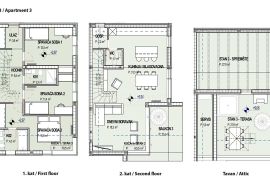 OPATIJA, stan 3S+DB s pogledom na more, u novogradnji (K1/S3), Opatija, شقة