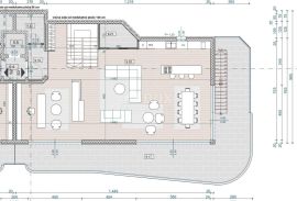 OPATIJA, CENTAR- dvoetažni penthouse 433m2 s panoramskim pogledom na more i krovnom terasom S2, Opatija, Appartment