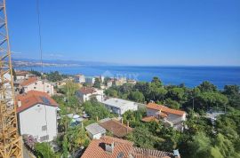 OPATIJA, CENTAR- stan 1. kat 190m2 s panoramskim pogledom na more i bazenom A4, Opatija, Daire