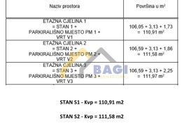 Hrvatski Leskovac - 3 troetažna 5-sobna stana, Novi Zagreb - Zapad, Kвартира