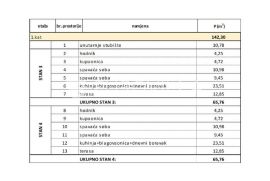 Trogir, Seget Donji, dvosoban stan na prvom katu neto korisne površine 65,76 m2 – S3, Seget, Appartamento