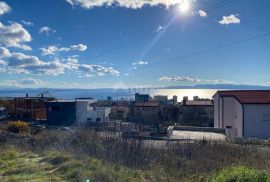 RIJEKA, TRSAT - GRAĐEVINSKO ZEMLJIŠTE S POGLEDOM NA MORE ZA OBITELJSKU KUĆU NA ODLIČNOJ LOKACIJI!!! PRILIKA!!!, Rijeka, Terrain