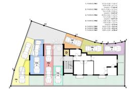 Prodaja dvoetažnog stana Tučepi novogradnja-129,81m2, Tučepi, Flat