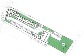 Baranja, Kopačevo, zemljište 3494 m2 s građ. dozvolom za apartmanski kompleks, Bilje, Arazi