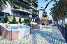 Stan:Makarska Hills Residence 3, kompleks s bazenima, koktel bar, jacuzzi, Makarska, Appartamento