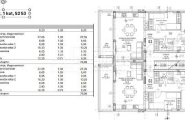 Zadar, stan u novogradnji S3, Zadar - Okolica, Appartement