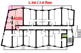 STAN U NOVOGRADNJI POREČ - STAN A105, Poreč, Wohnung