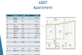 NOVOGRADNJA POREČ 2S+DB - STAN A007, Poreč, Apartamento