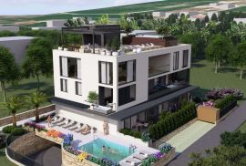 Stan: Zadar – Sukošan Hills – Bazen, Lift, Garaža, Privatni vrt 149 m2, Sukošan, Apartamento