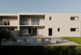 OTOK KRK, BRZAC - Moderna dvojnica s bazenom 40 m2, Krk, Famiglia