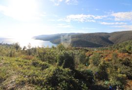 Labin okolica, građevinsko zemljište, pogled na more, Labin, Terreno