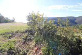 Labin okolica, građevinsko zemljište, pogled na more, Labin, Terrain