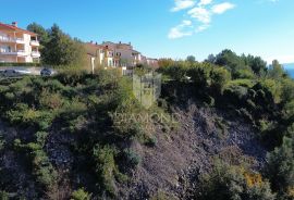 Labin okolica, građevinsko zemljište, pogled na more, Labin, Terreno