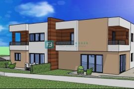 VODICE, novi projekt, dvojna kuća, bazen,  dvorište 188 m2, Vodice, Casa