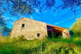 HUM - ISTRA, kuća za obnovu sa zemljištem, Buzet, Земля