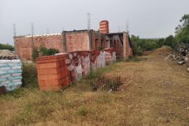 KRK-Pinezići kuća nezavršena sa panoramskim pogledom, Krk, Maison