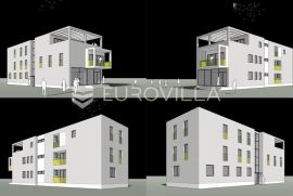 Velika Gorica, Kurilovec, građevinsko zemljište 694 m² s projektom za izgradnju 6 stanova., Terrain