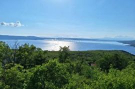 KRMPOTE, građevinsko zemljište s panoramskim pogledom na more, Novi Vinodolski, Γη