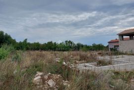 ISTRA, RABAC, OKOLICA - Zemljište s građevinskom dozvolom i započetom gradnjom, Labin, Terrain