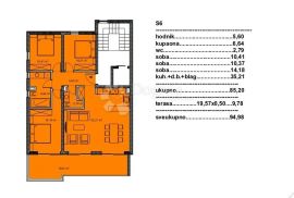 Novogradnja Makarska od 2500-3400€! 4soban 95m2 (S6z), Makarska, Wohnung