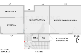 STAN, PRODAJA, ZAGREB, GORNJI GRAD, 33 m2, 1-soban, Gornji Grad - Medveščak, Daire