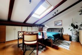 Zamet, 100m2, ugodan mansardni stan s balkonom i pogledom na more, Rijeka, Appartement